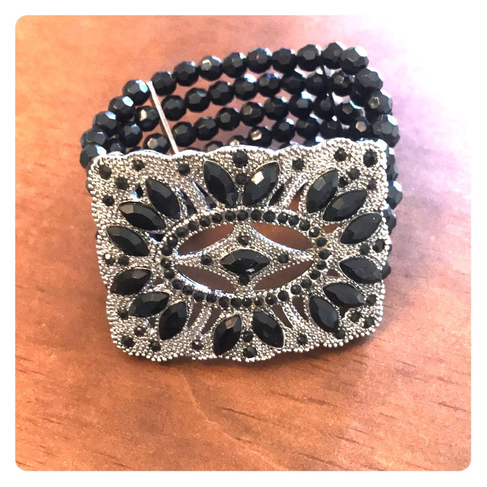Black & Sliver Bracelet